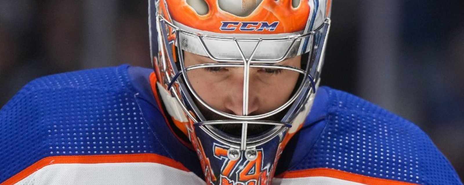 Oilers goalie Stuart Skinner is trending for the wrong reasons…