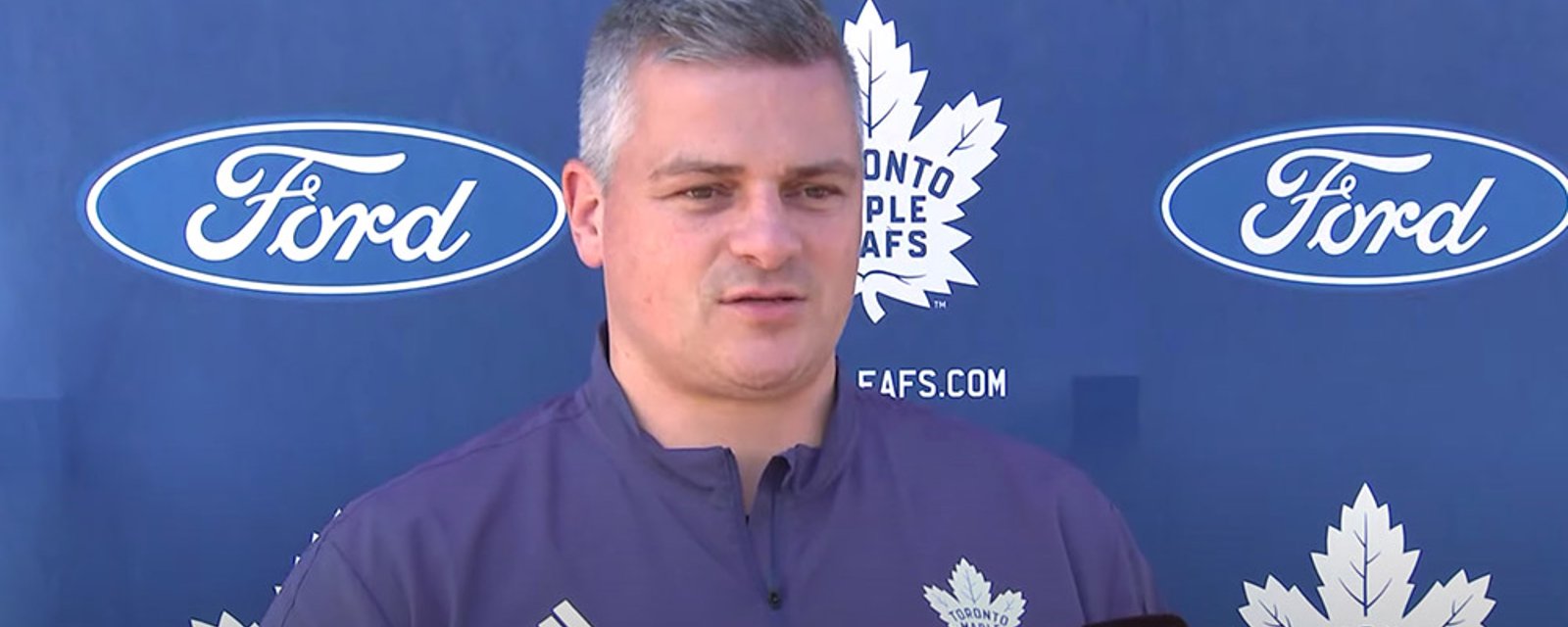 Maple Leafs coach Sheldon Keefe sounds off on his team's goaltending