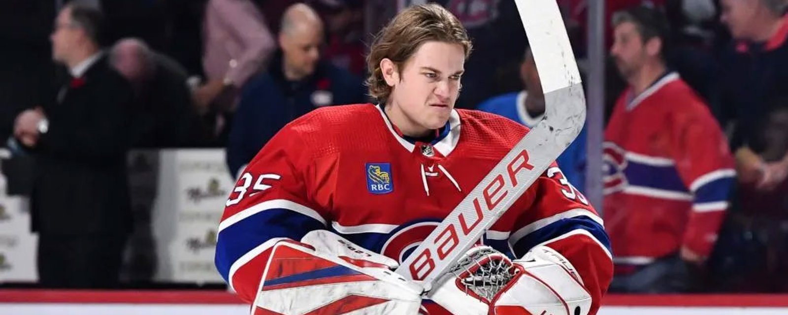Habs get some terrible news on goaltender Samuel Montembeault ahead of Game 5
