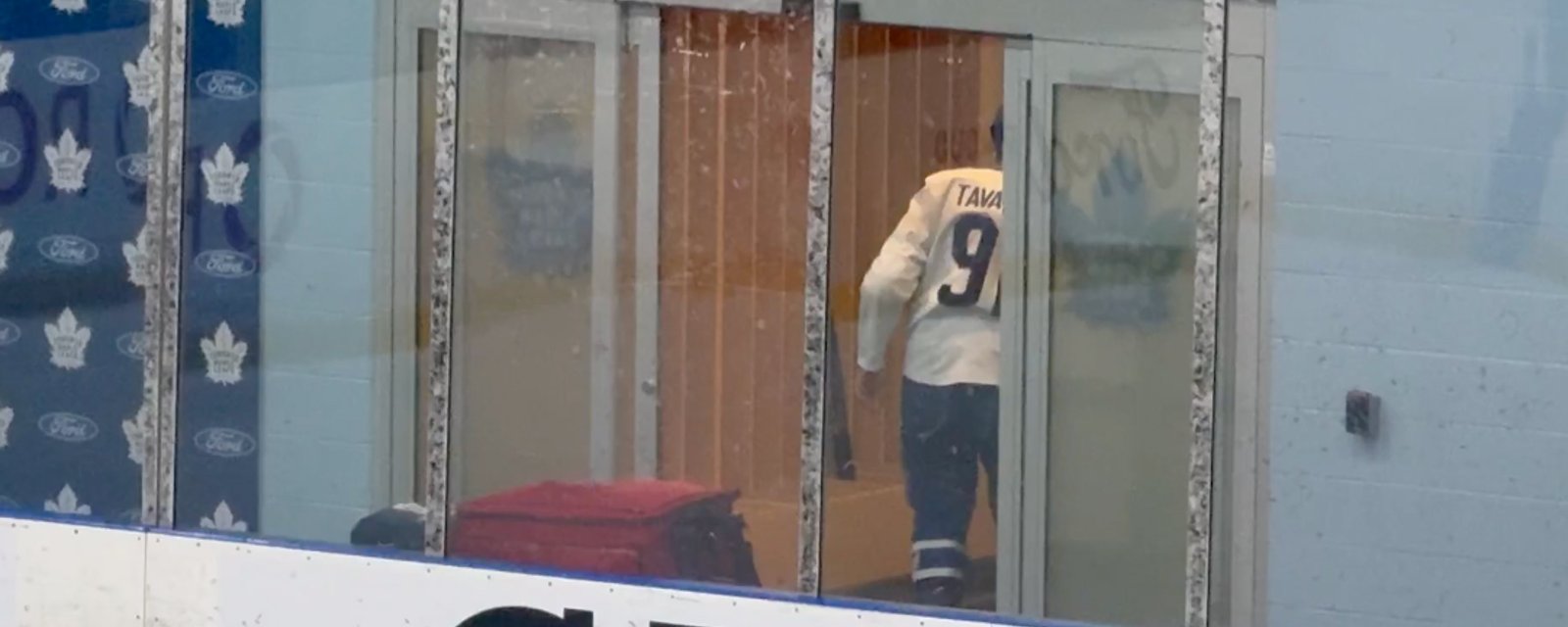 John Tavares injured at Leafs’ practice by teammate!