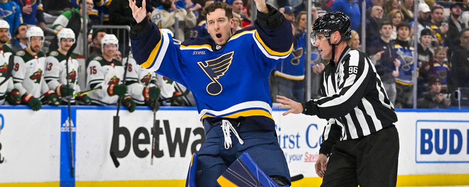 Hartman personally calls out Binnington after last night's debacle