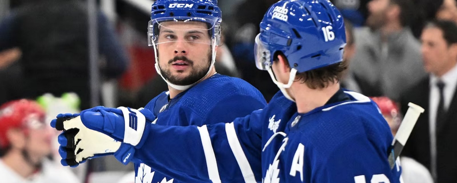 Leafs shuffle lineup with Auston Matthews out due to injury.