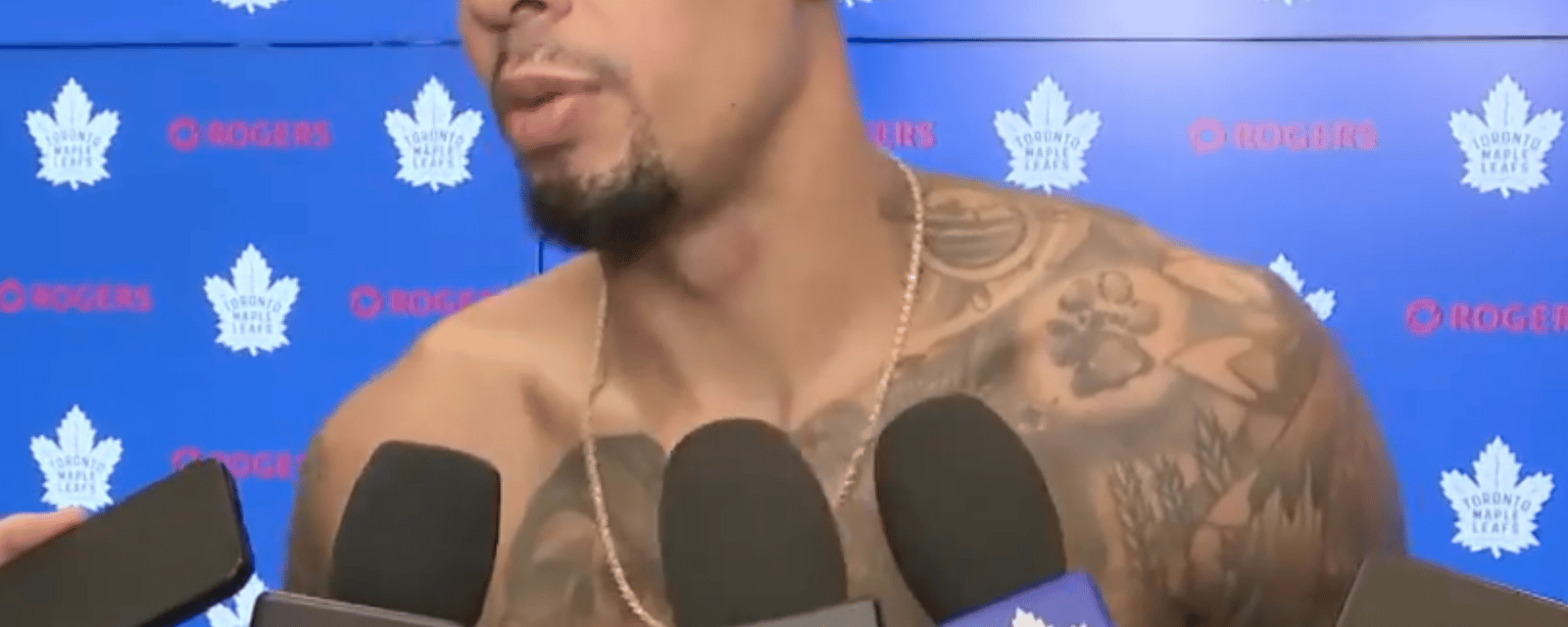 Ryan Reaves has a message for Leafs' doubters 