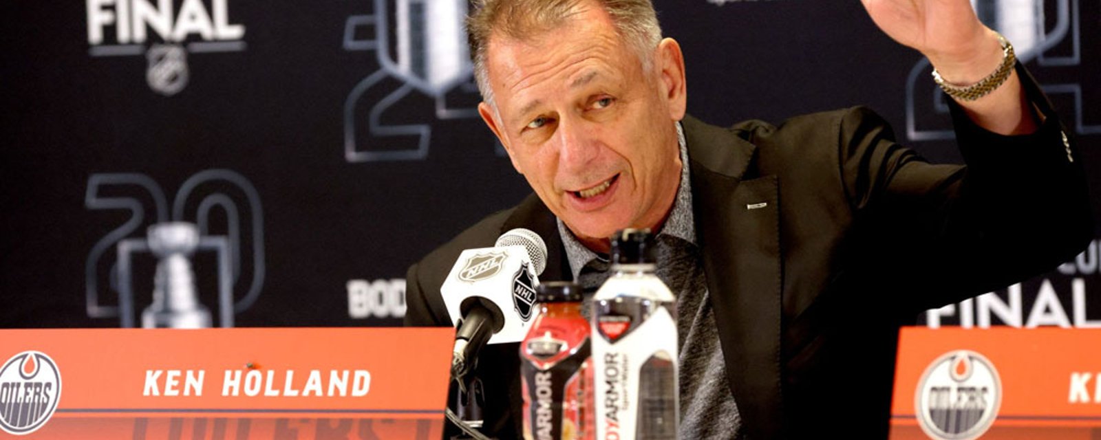 Report: Ken Holland had direct orders to sign Broberg and Holloway but blew it