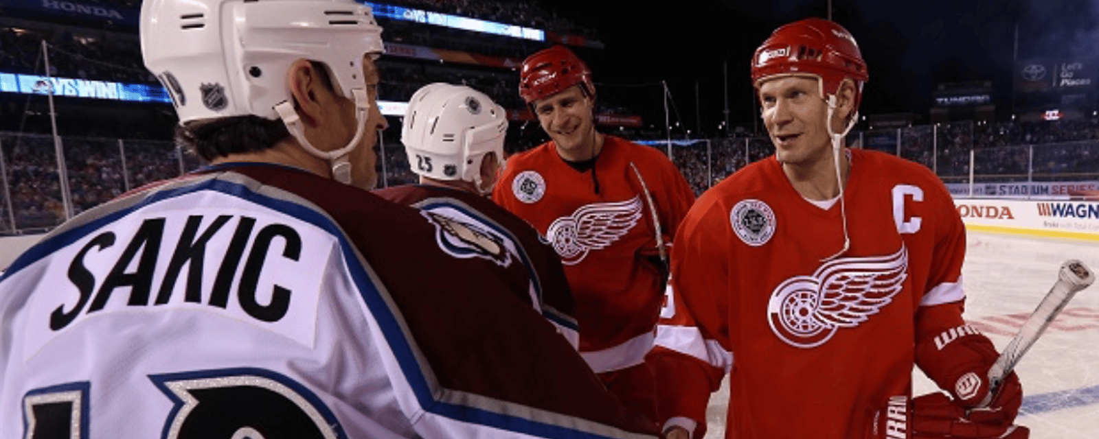 Joe Sakic names Nick Lidstrom as toughest opponent