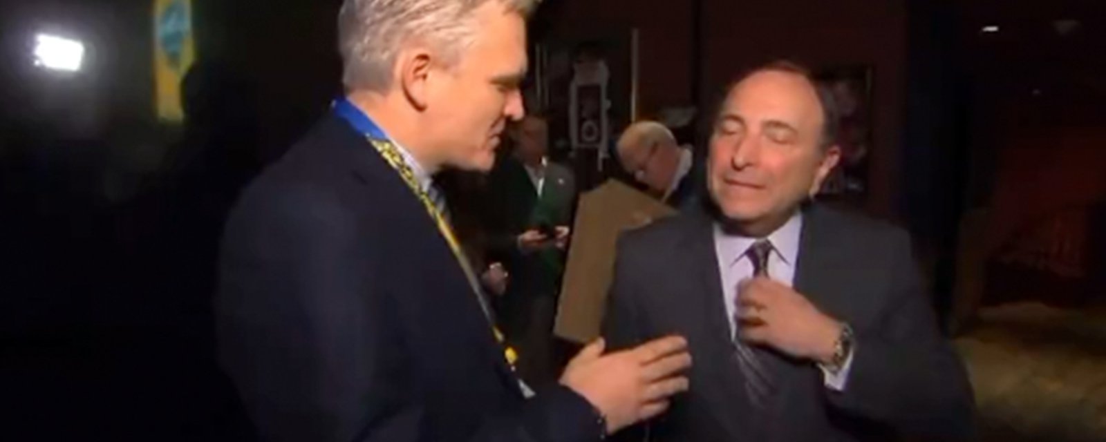 NHL agent calls out Bettman for “fleeing” from TSN reporter Rick Westhead and his difficult questions