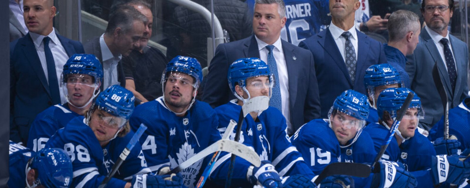 The dismantling of the Leafs' coaching staff officially begins