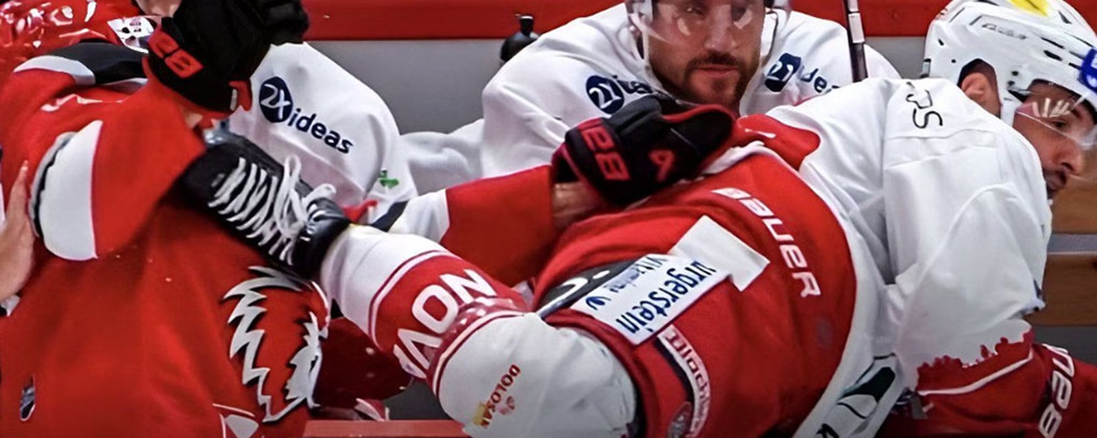 Former NHLer suspended for intentionally kicking an opponent in the neck