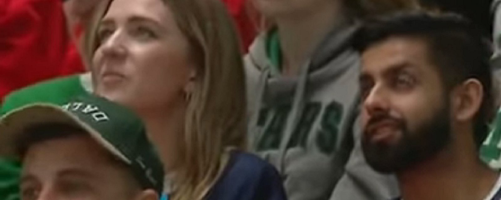 Oilers fans travel all the way to Texas just to troll the Flames.