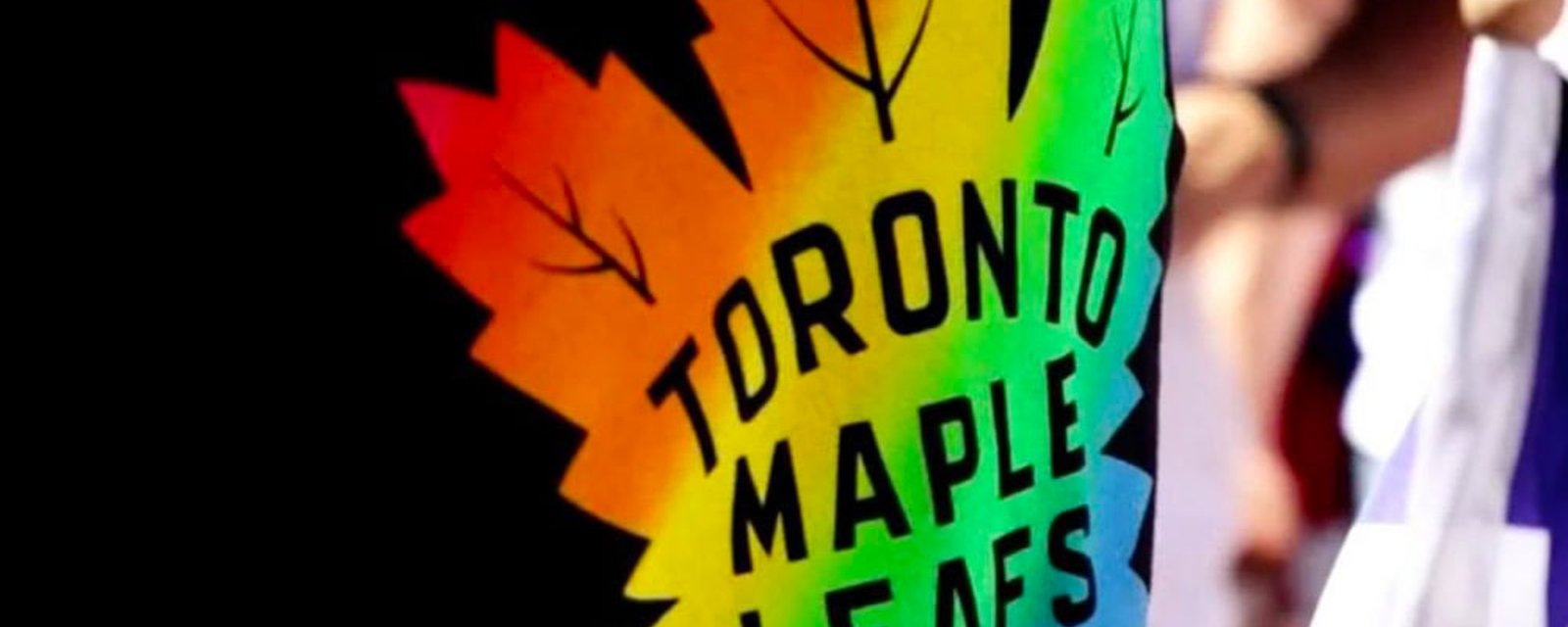 Leafs won't wear Pride-themed jerseys this evening