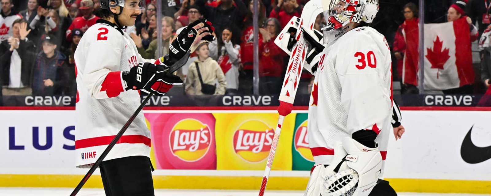 Team Canada makes change to lineup following shutout win