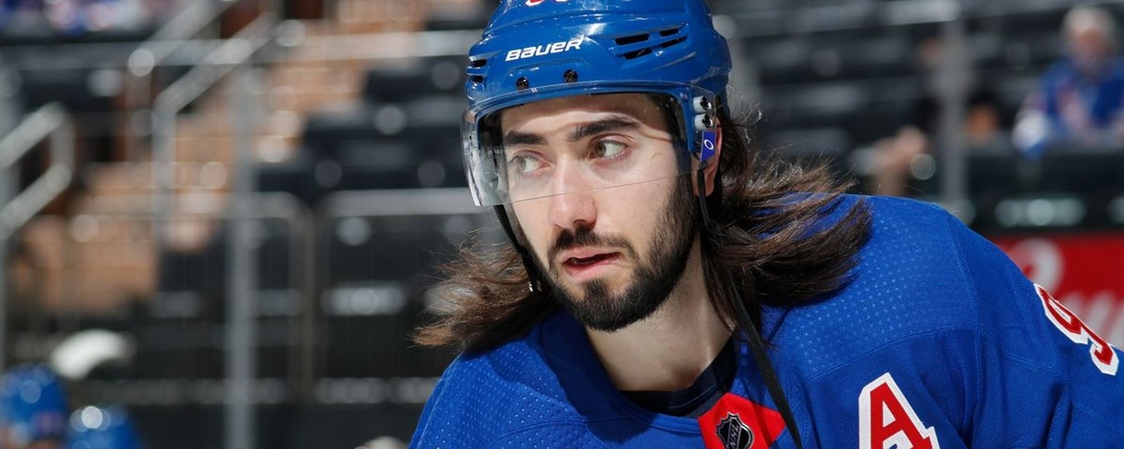 Rangers forward Mika Zibanejad hurt in training camp.