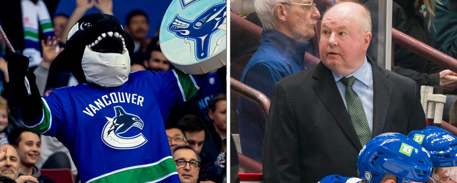Canucks fans serenade Boudreau with “Bruce! There it is!” chants in blowout win