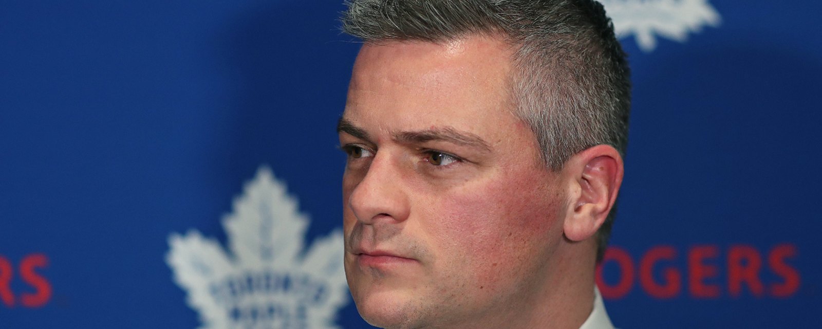 Brad Treliving comments on Sheldon Keefe's contract status.