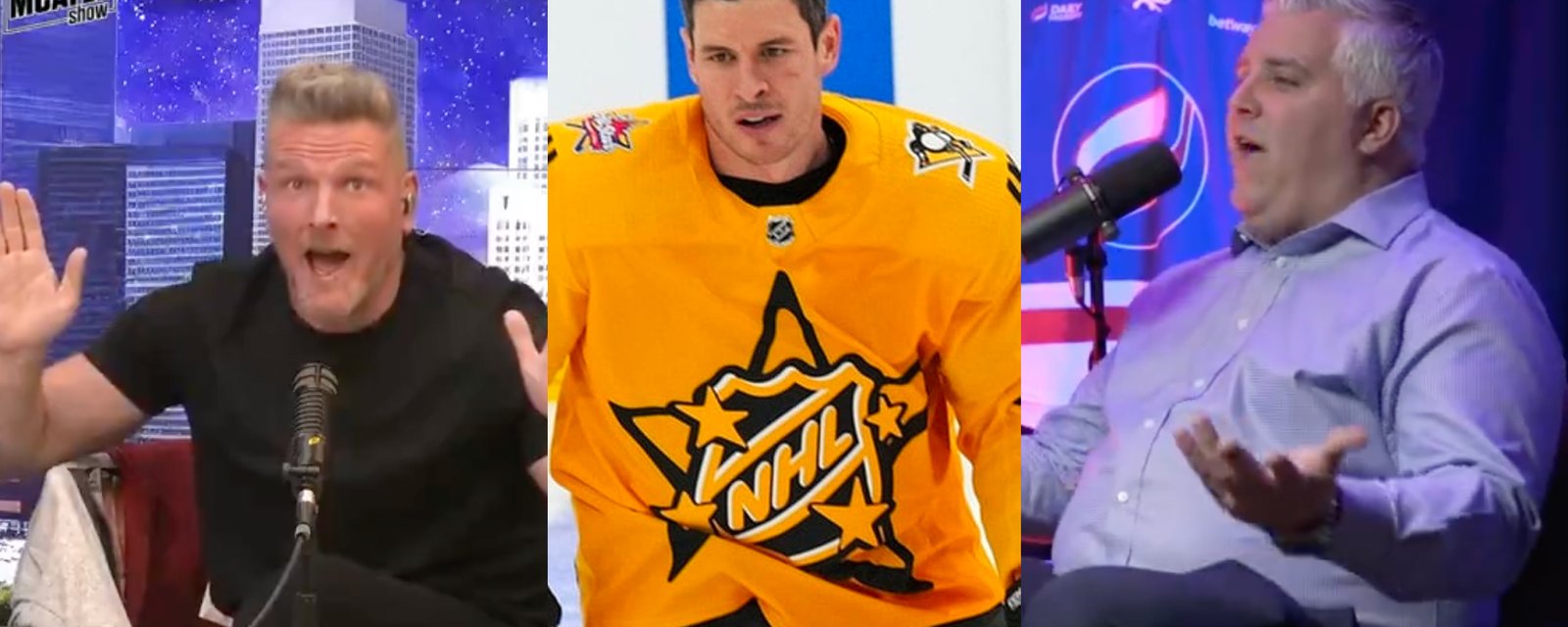 Sidney Crosby caught in feud between Pat McAfee and Frank Seravalli!