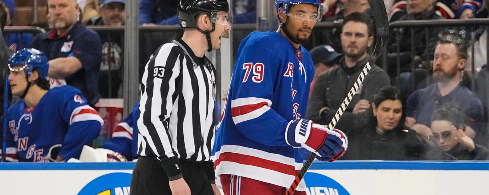 K'Andre Miller issues statement after spitting on Drew Doughty.