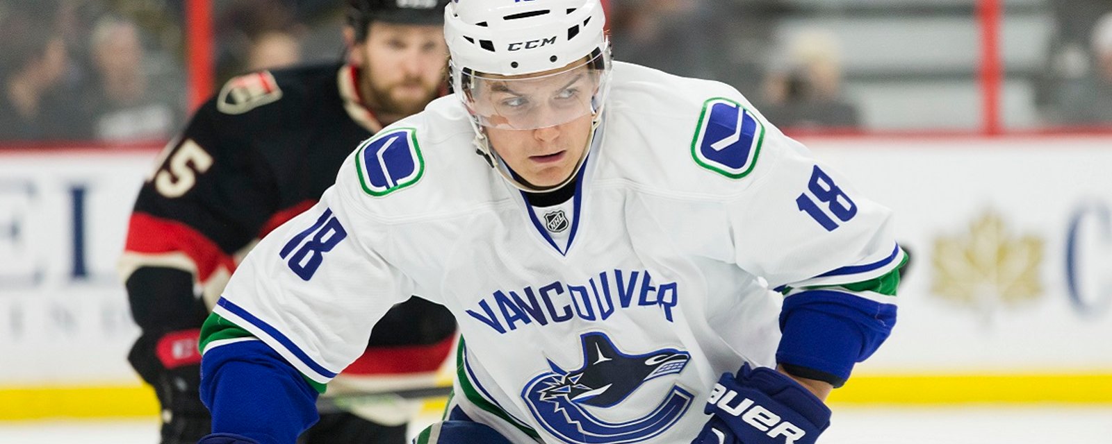 Jake Virtanen signs 2 year deal.