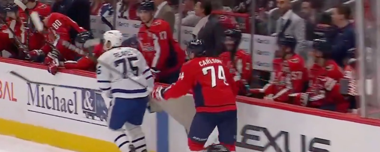 You think you’ve seen it all until Ryan Reaves does this during a game! 