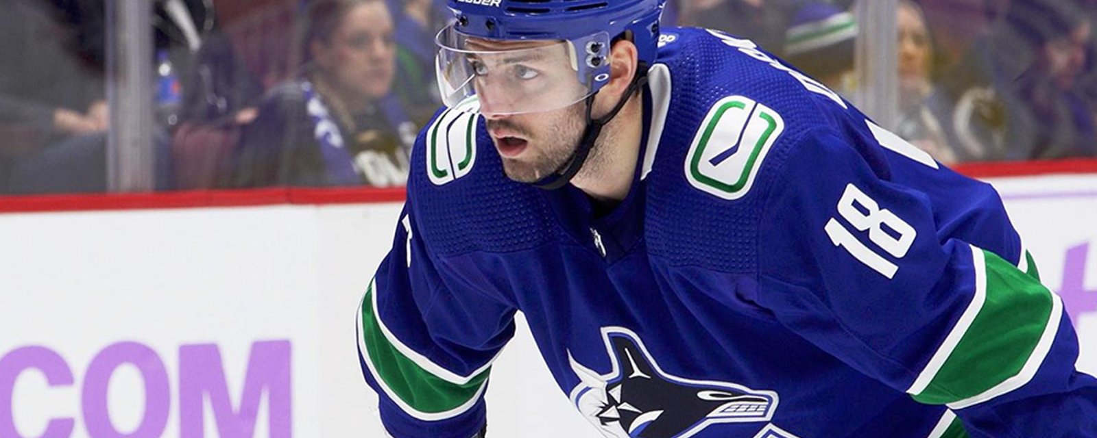 Vancouver Canucks F Jason Dickinson blasts “garbage” season 