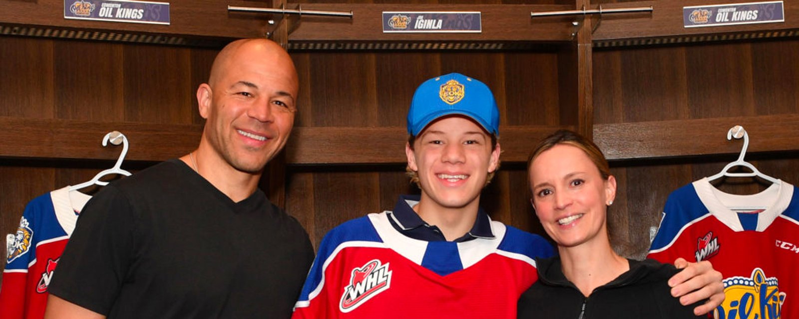 Jarome Iginla’s son has been traded!