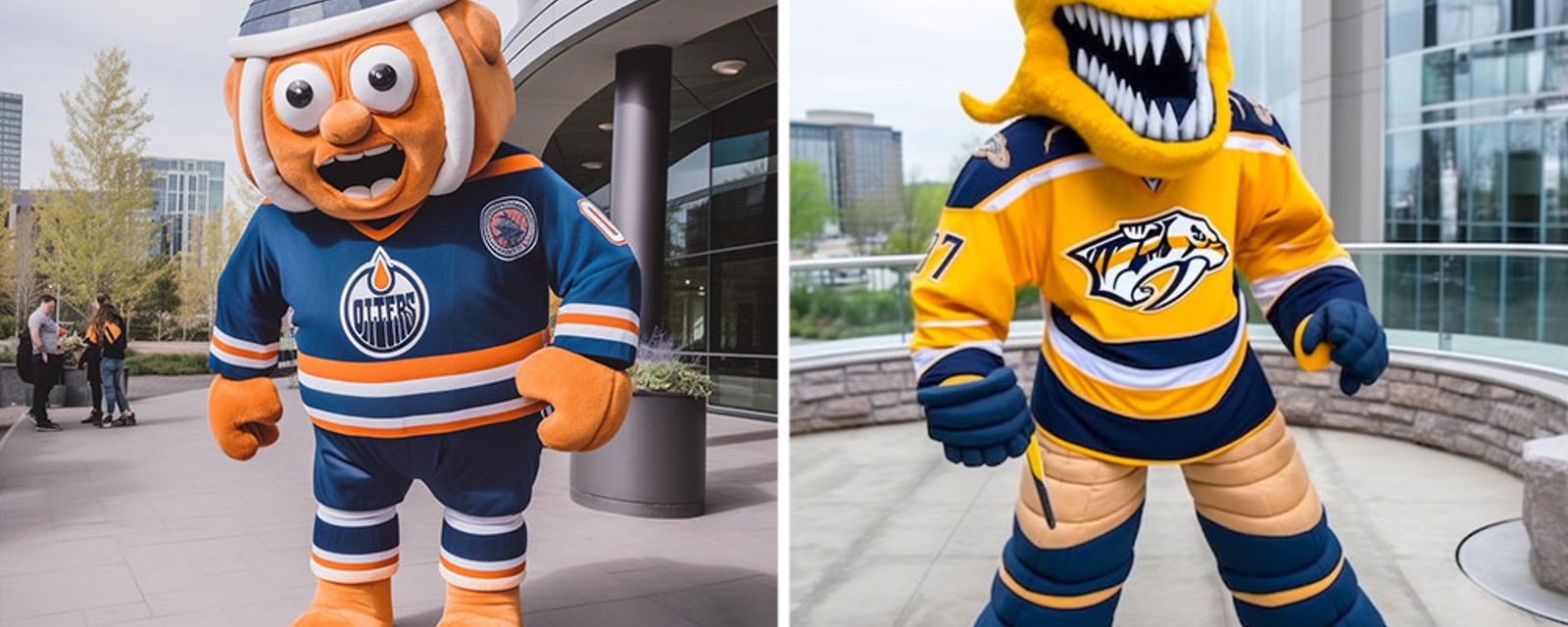 Bizarre AI generated mascots for all 32 NHL teams
