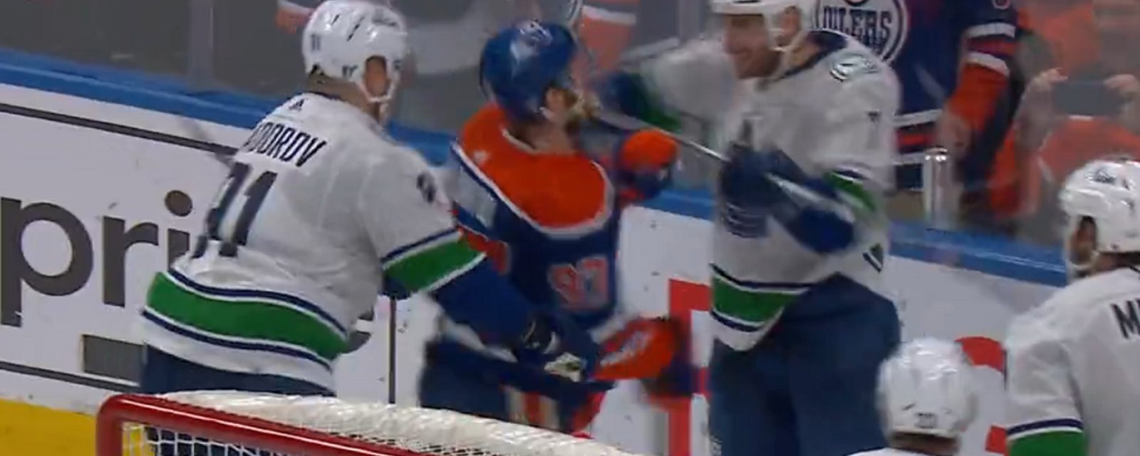 Carson Soucy to face suspension for cross-check on McDavid.