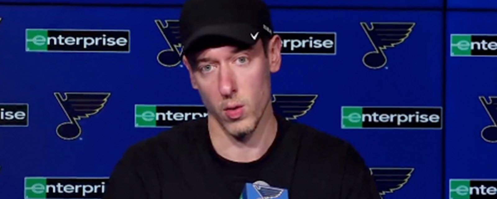 Binnington finally admits to throwing water bottle at Kadri, tells the entire story