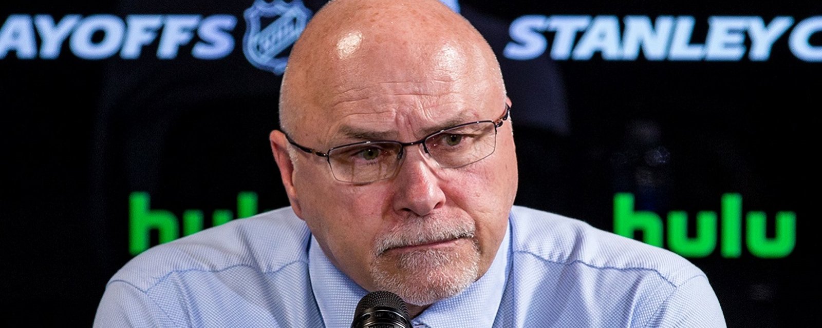 Breaking: Barry Trotz has been fired.