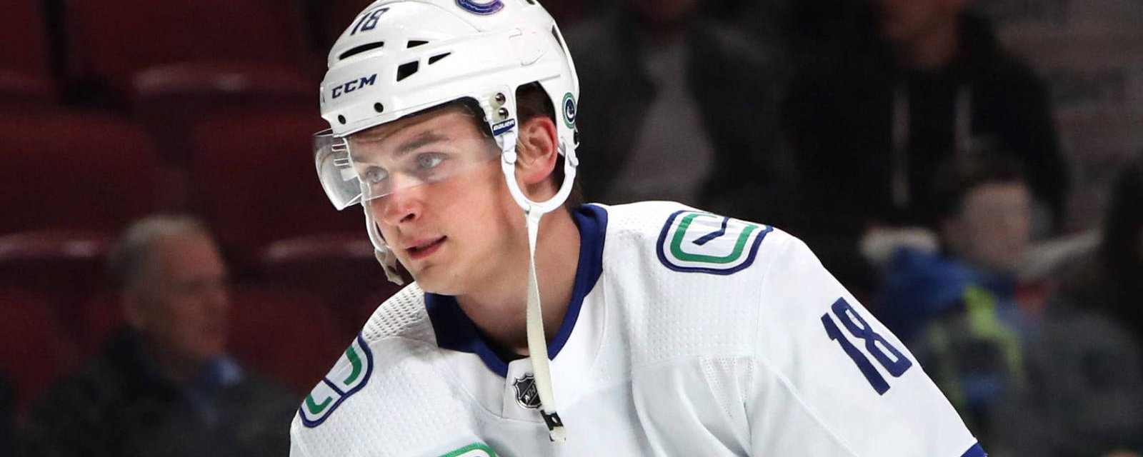 Jake Virtanen has signed a PTO.