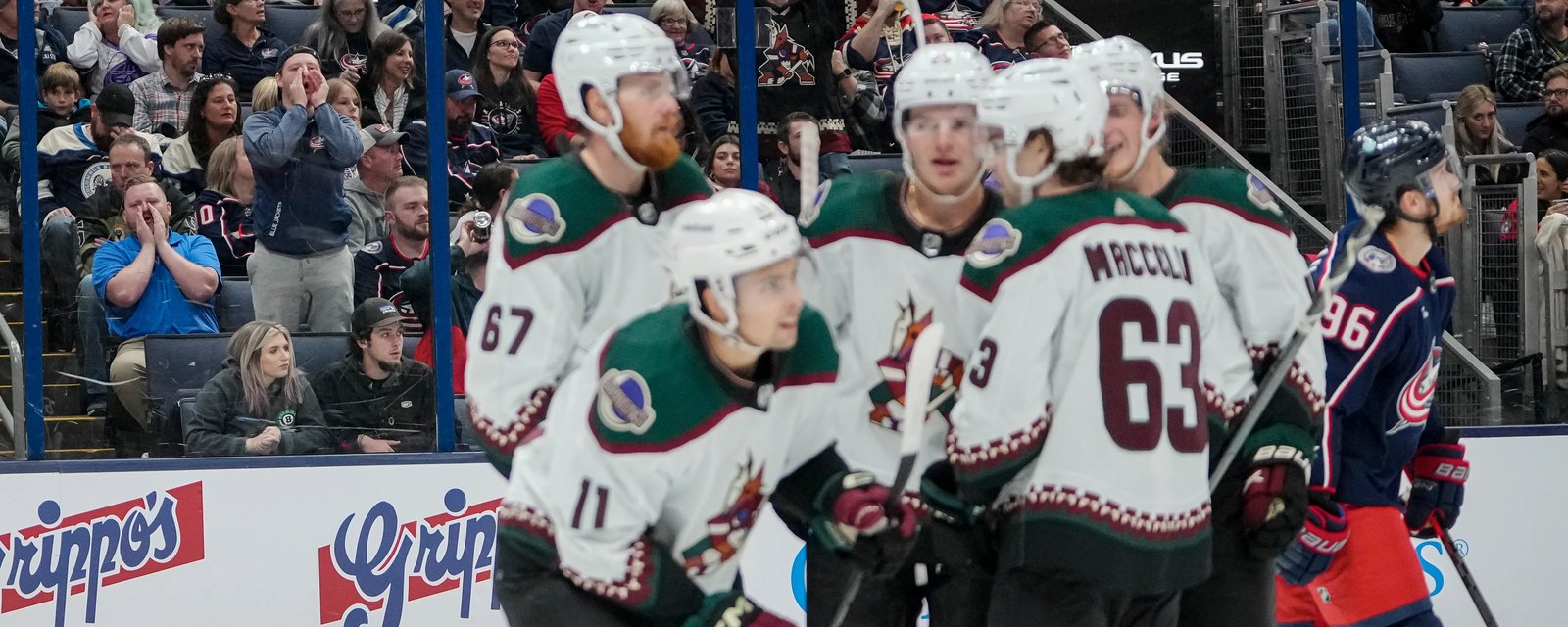 Coyotes destroy Blue Jackets on social media without fear or retaliation