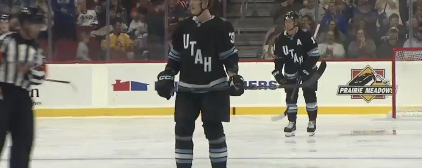 Utah HC scores their first goal ever... in their own net!