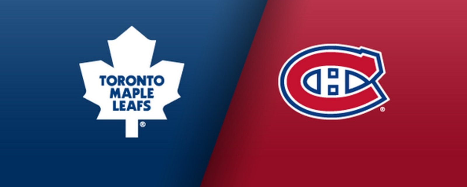 Full lineups for tonight's clash between Leafs and Habs.