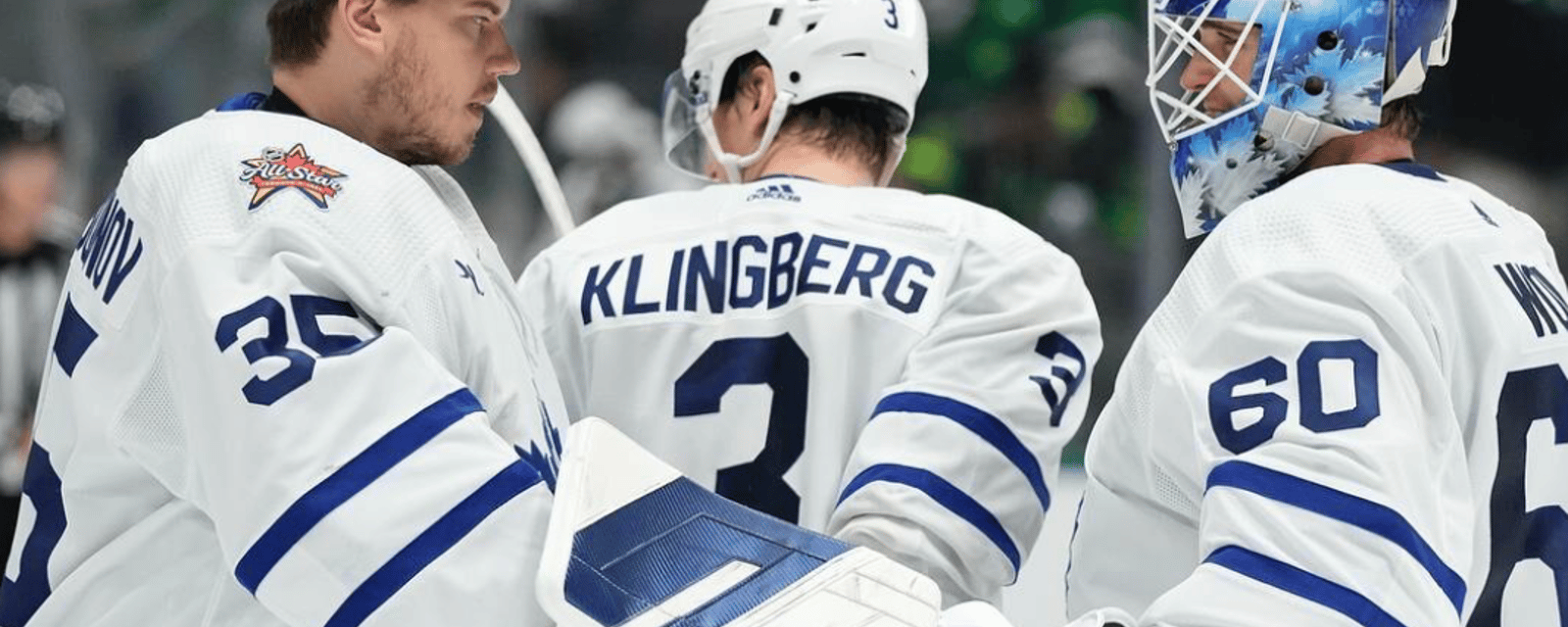 Maple Leafs confirm starting goaltender vs. Capitals 