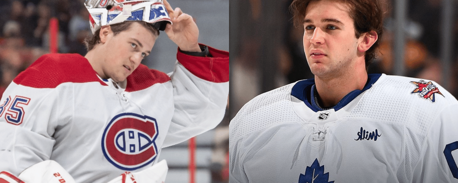 Leafs/Habs name starting goalies for Saturday night showdown.