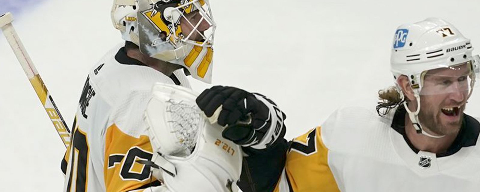 The legend of Louis Domingue is building in Pittsburgh! 