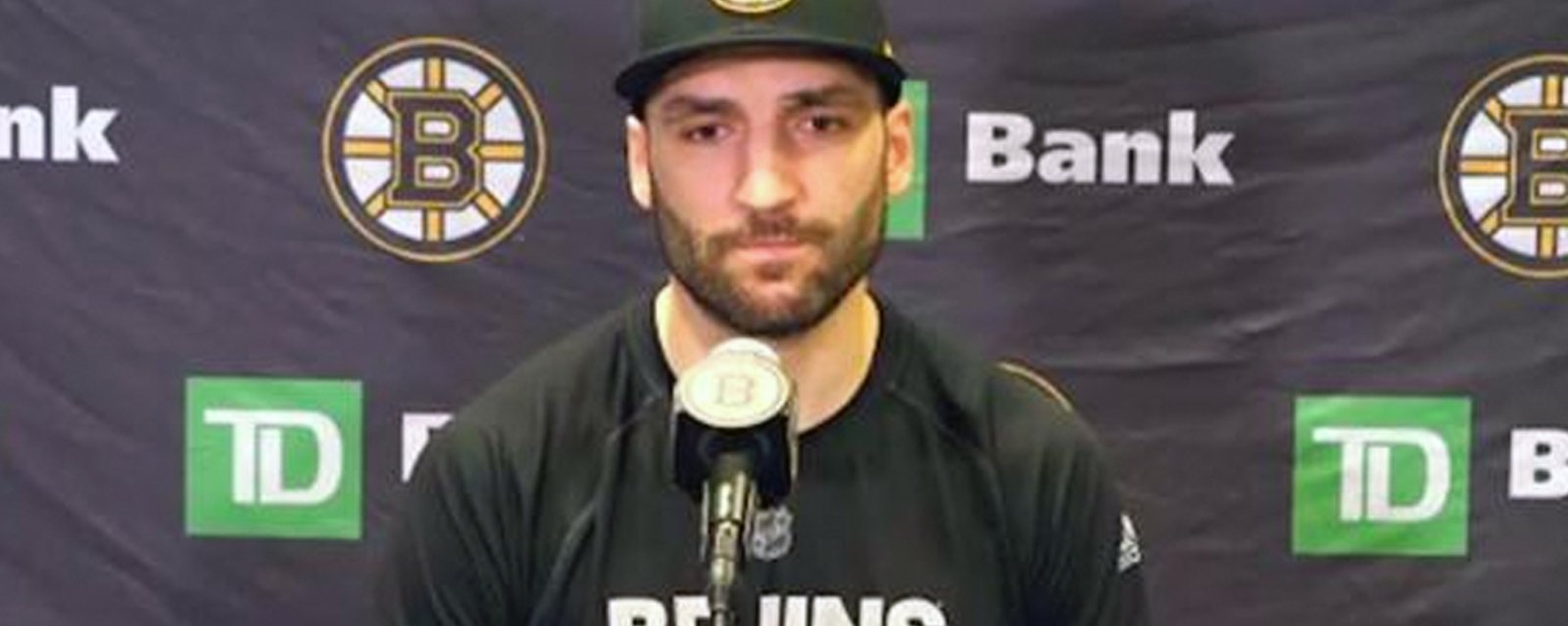 Bergeron shuts down rumors that he'll be signing with his hometown Canadiens this summer