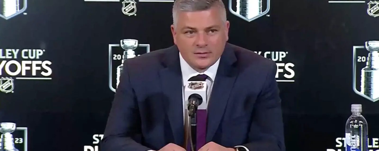 Sheldon Keefe addresses starting goalie for Game 2