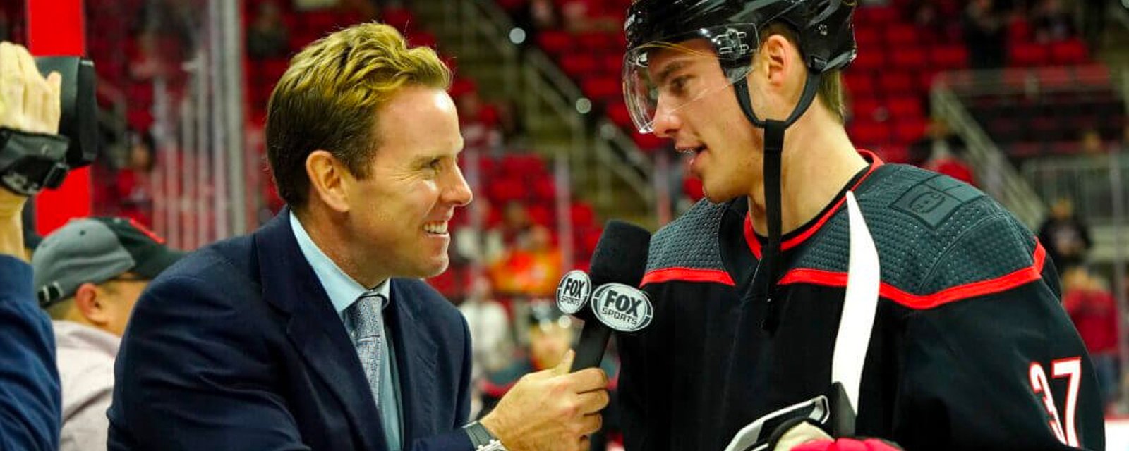 Hurricanes' Tripp Tracy shares cryptic social media post then no-shows for tonight's broadcast