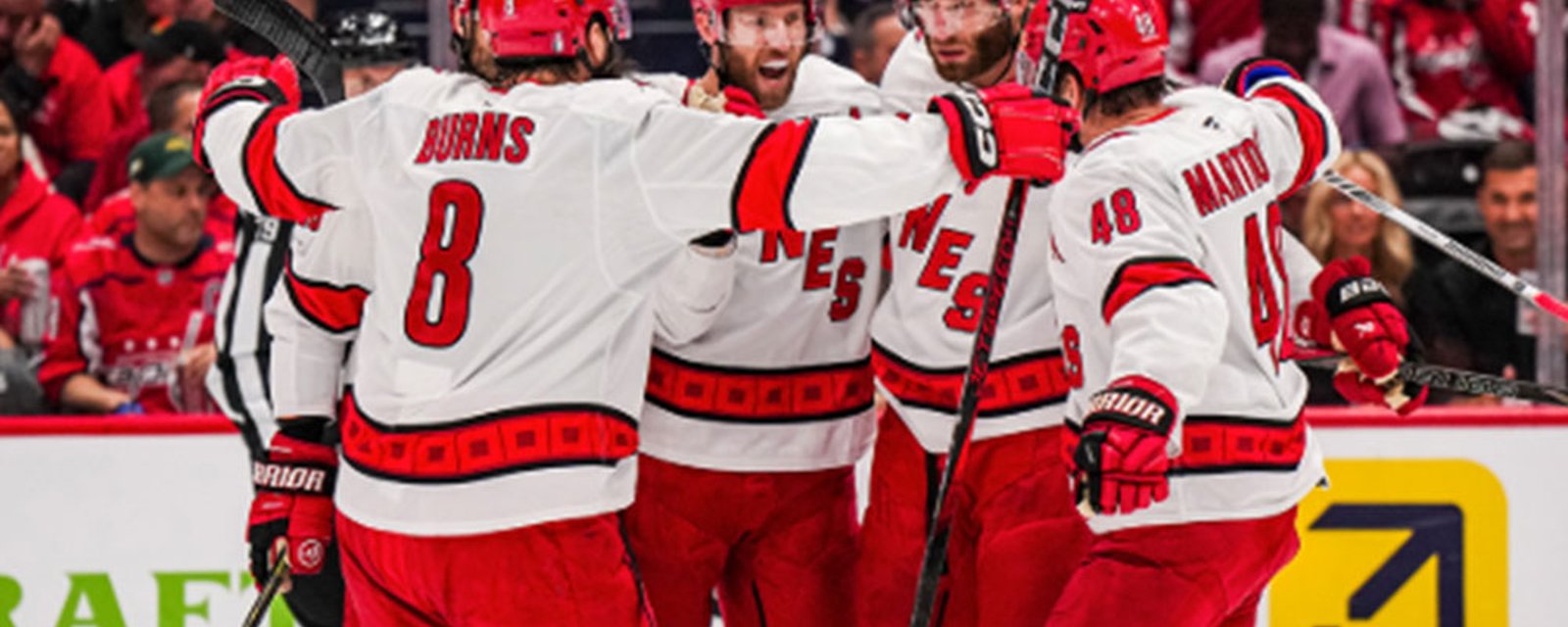 Hurricanes stun the Capitals late in the 3rd period to win Game 5