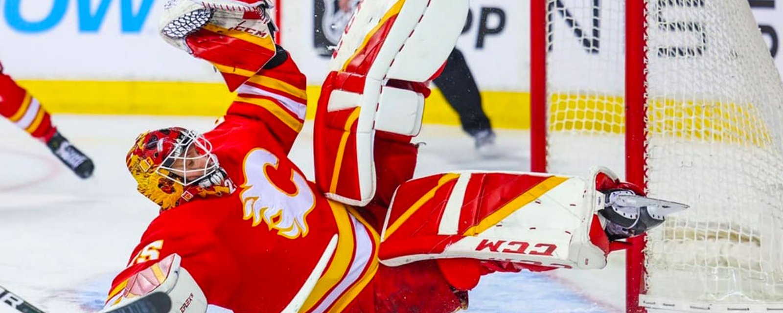 Flames forced to make a move in goal with Markstrom out