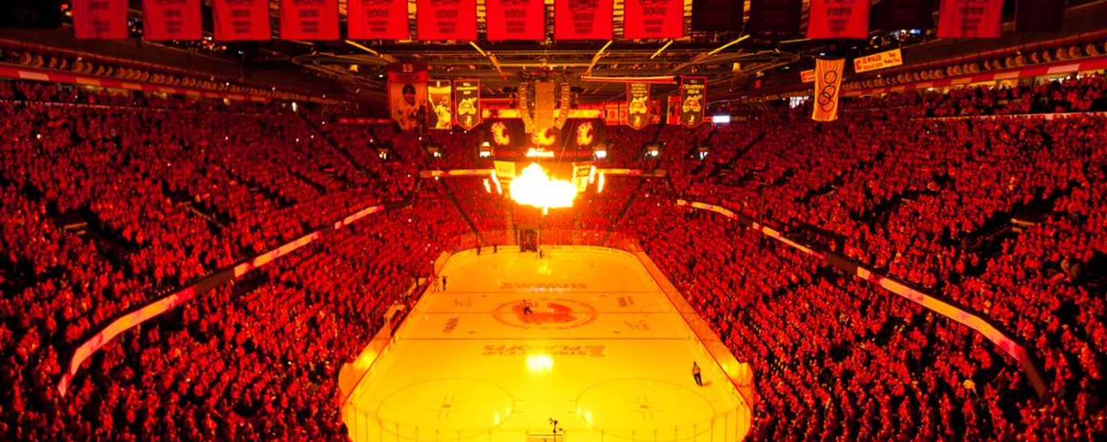 It’s over for the Flames’ new arena