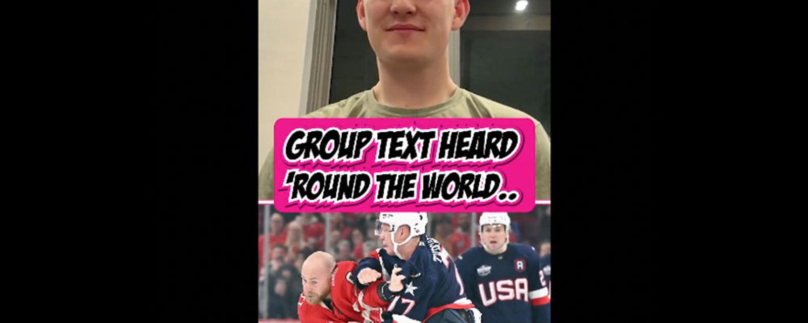 Brady Tkachuk dishes the details on Team USA's infamous group text