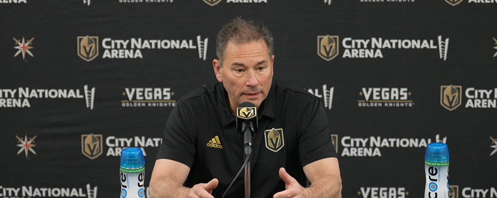Bruce Cassidy hints at big changes after 2nd round playoff exit.