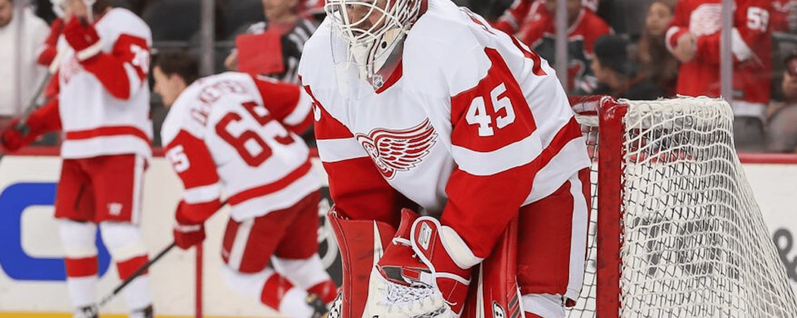 Red Wings announce goaltending transaction 