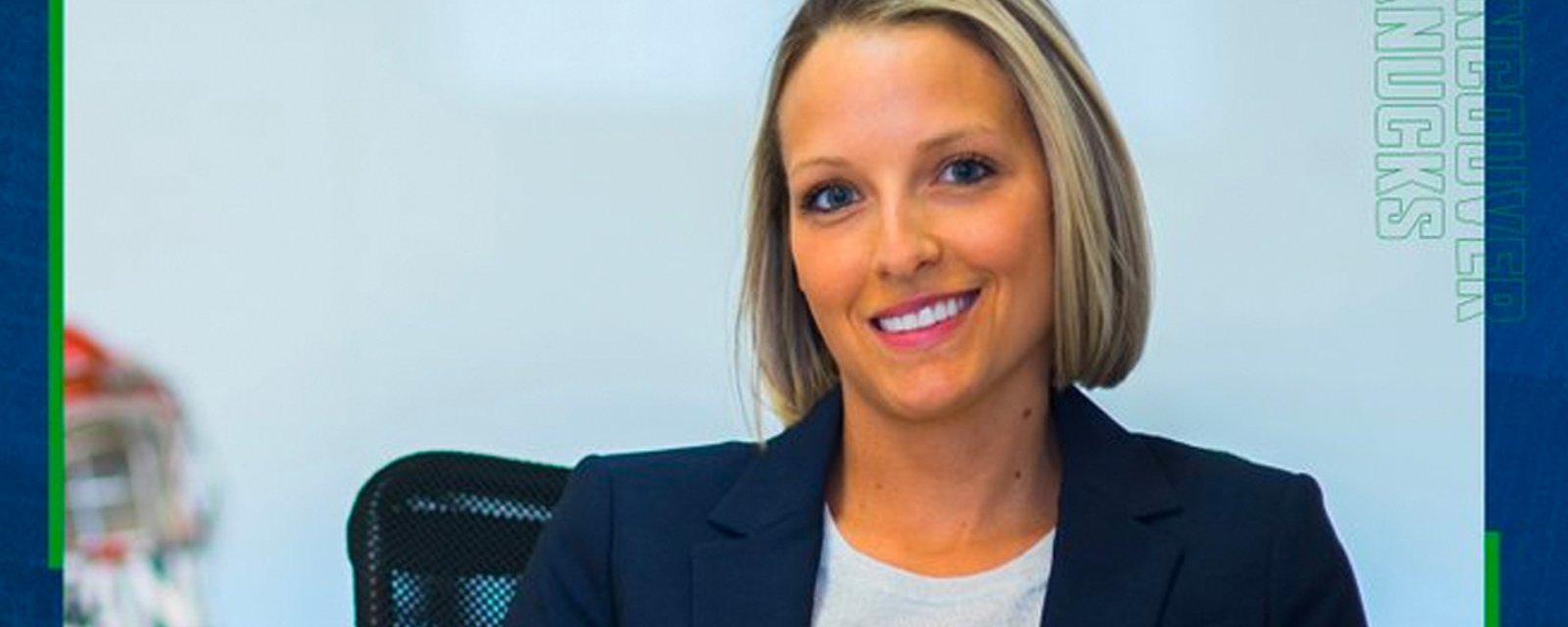 Canucks make history by hiring Émilie Castonguay