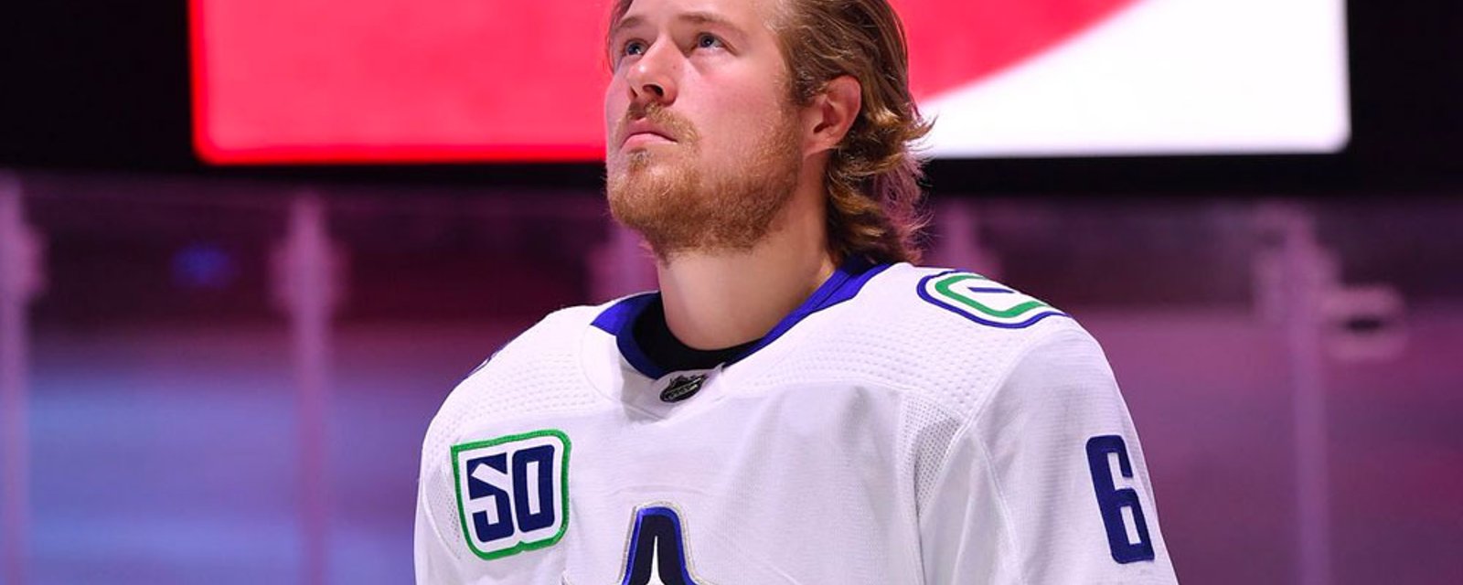 Brock Boeser personally responds to trade talks