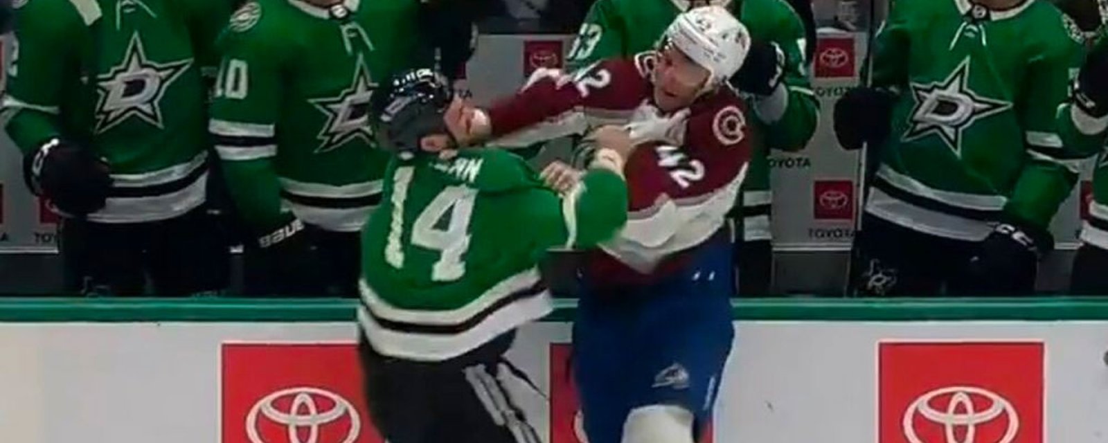 Manson drops Benn in the best scrap of the season