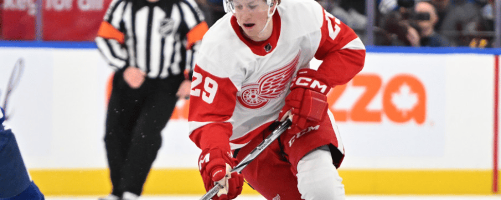 Red Wings prospect Nate Danielson has been traded