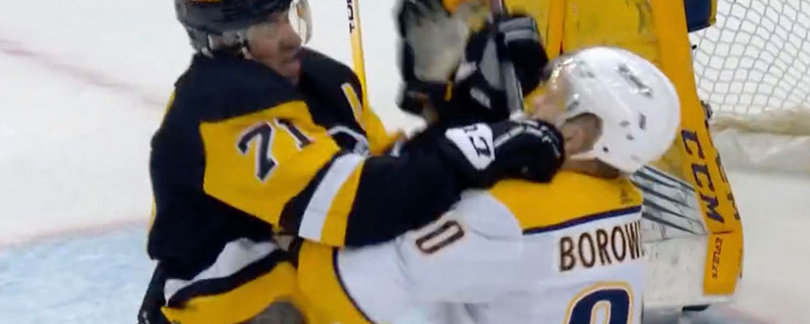 Malkin receives surprising suspension for cross-checking Borowiecki