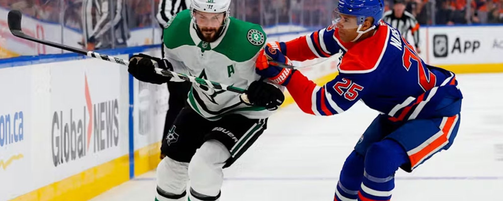 Full lineups for both the Stars and the Oilers in Game 4